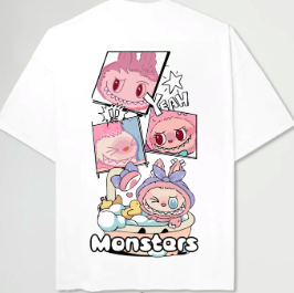 CAMISETA MONSTER LABUBU