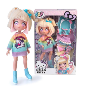 Hello Kitty. Manga Fashion Unicorns
