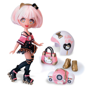 Hello Kitty. Golden Diva Roller