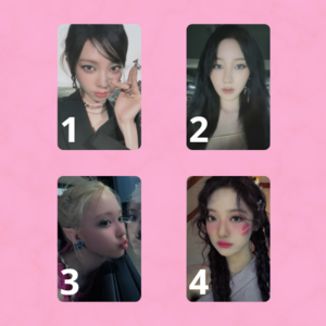 AESPA - PHOTOCARD OFICIAL - ARMAGEDDON APPLE MUSIC POB