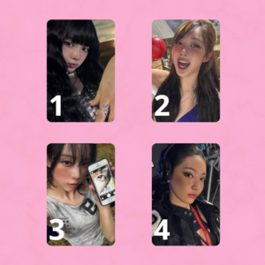 AESPA - PHOTOCARD OFICIAL - RICH MAN APPLE MUSIC POB