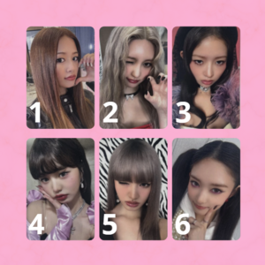 IVE - PHOTOCARD OFICIAL - IVE SECRET APPLE MUSIC POB