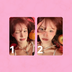[RED VELVET] WENDY - PHOTOCARD OFICIAL - CERULEAN VERGE APPLE MUSIC POB