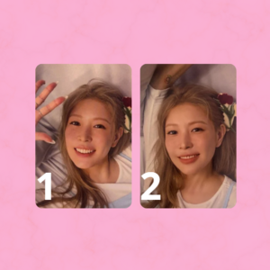 BOA - PHOTOCARD OFICIAL - CRAZIER APPLE MUSIC POB