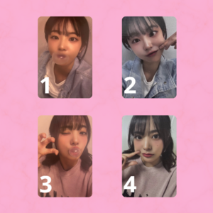 QWER - PHOTOCARD OFICIAL - In a Million Noises, I'll Be Your Harmony WHOSFAN STORE POB