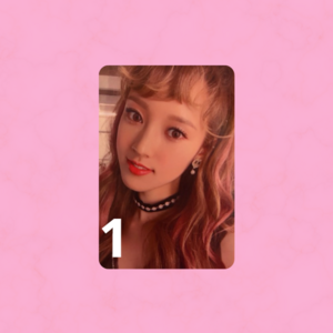 WEKIMEKI - PHOTOCARD OFICIAL - KISS, KICKS PHOTOCARD