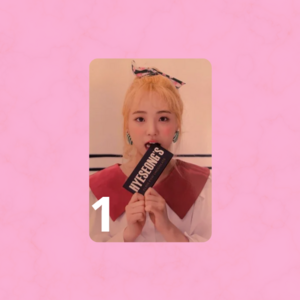 ELRIS - PHOTOCARD OFICIAL - COLOR CRUSH PHOTOCARD (BLUE)