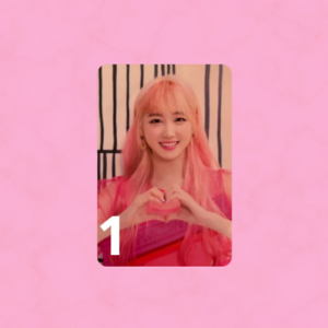 ELRIS - PHOTOCARD OFICIAL - COLOR CRUSH PHOTOCARD (RED)