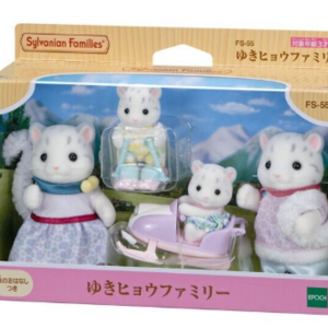 Sylvanian Families Snow Leopard Family