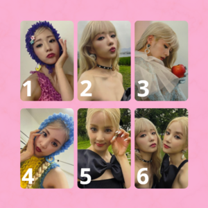 [APINK] CHOBOM - PHOTOCARD OFICIAL - COPYCAT APPLE MUSIC LUCKYDRAW