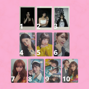 APINK - PHOTOCARD OFICIAL - SELF APPLE MUSIC LUCKY DRAW