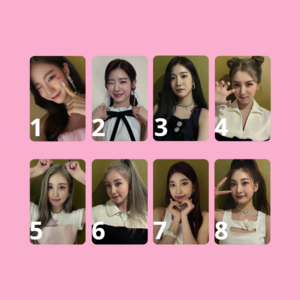 WOOAH - PHOTOCARD OFICIAL - JOY LUCKYDRAW