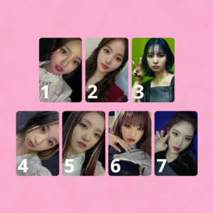 WEEEKLY - PHOTOCARD OFICIAL - PLAY GAME: AWAKE APPLE MUSIC LUCKY DRAW 1