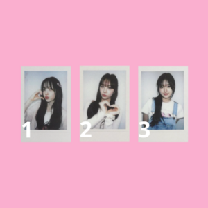 FIFTY FIFTY - PHOTOCARD OFICIAL - LOVE TUNE APPLE MUSIC POB POLAROID