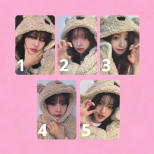 FIFTY FIFTY - PHOTOCARD OFICIAL - LOVE TUNE APPLE MUSIC POB