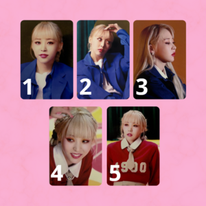 [MAMAMOO] MOONBYUL - PHOTOCARD OFICIAL - C.I.T.T./CHEESE IN THE TRAP APPLE MUSIC LUCKY DRAW