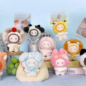 Emma Fuzzy Family Squishy Series Plush Blind Box