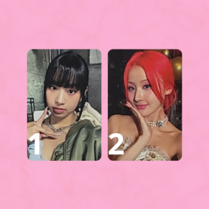 KISS OF LIFE - PHOTOCARD OFICIAL - BORN TO BE XX APPLE MUSIC POB