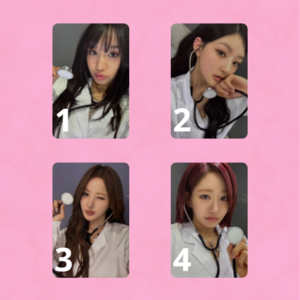 KISS OF LIFE - PHOTOCARD OFICIAL - 224 APPLE MUSIC POB