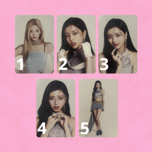 ITZY - PHOTOCARD OFICIAL - KILL MY DOUBT TRADING CARDS