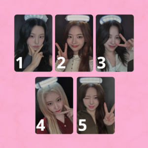 ITZY - PHOTOCARD OFICIAL - LIGHTSTICK JYP SHOP POB