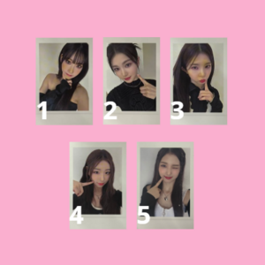 TRIPLE S - PHOTOCARD OFICIAL - EVOLUTION APPLE MUSIC LUCKYDRAW VER.B