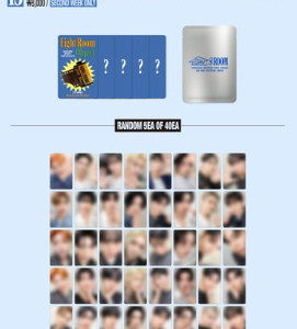 ATEEZ - 8ROOM 7TH ANNIVERSARY POP-UP OFFICIAL MD RANDOM PHOTOCARD PACK ver.B- PRE-ORDER