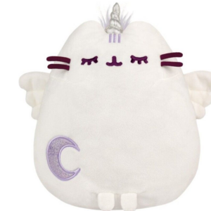 Peluche Pusheen Unicornio 23cm Sentado Blanco Aurora Daffi