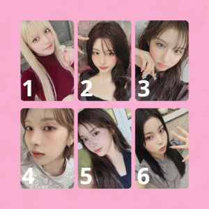 NMIXX - PHOTOCARD OFICIAL - BLUE VALENTINE APPLE MUSIC POB