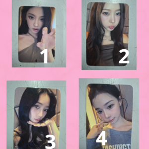 AESPA- RICH MAN PHOTOCARD LUCKY DRAW