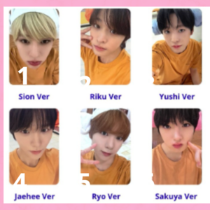 NCT WISH- PHOTOCARD OFICIAL LUKCY DRAW