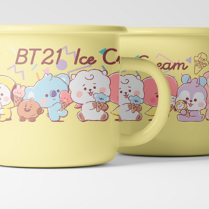 TAZA PREMIUM BT21 ICE CREAM