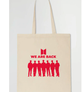 BTS- TOTEBAG WE ARE BACK