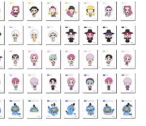 KPOP DEMON HUNTERS- STICKER PACK HUNTRIX