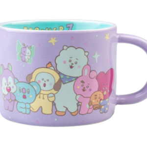 BT21- TAZA PREMIUM LILA