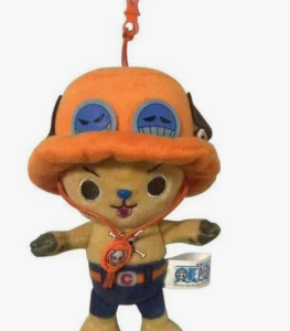 CHOPPER PELUCHE LLAVERO NARANJA