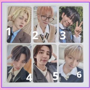 BOYNEXTDOOR- THE ACTION PHOTOCARD OFICIAL APPLEMUSIC