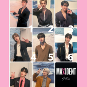 STRAY KIDS- PHOTOCARD OFICIAL MAXIDENT