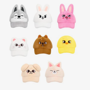 STRAY KIDS - SKZOO PLUSH CAP - STAY in Our Little House- PRE-ORDER