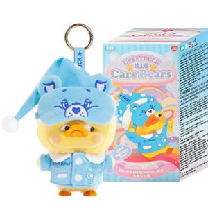 Pocket Upset Duck – Care Bears x Upset Duck Be Rainbow Duck Plush Keychain Blindbox