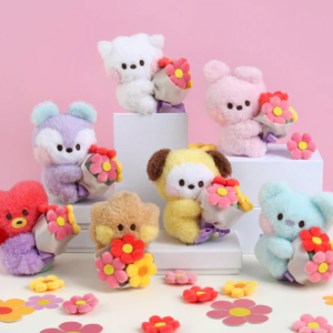 BT21 minini BOUQUET PLUSH KEYRING