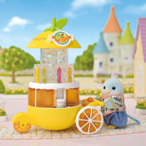 Mini muñecas mini mundos El puesto de zumos de los Cítrico Sylvanian Families Epoch