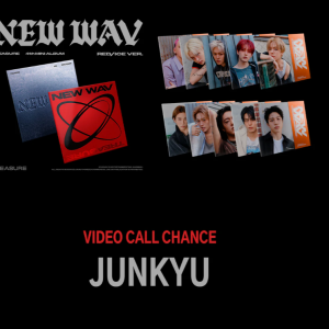 [1:1 VIDEO CALL EVENT - JUNKYU] TREASURE - New Wav - 4th mini album