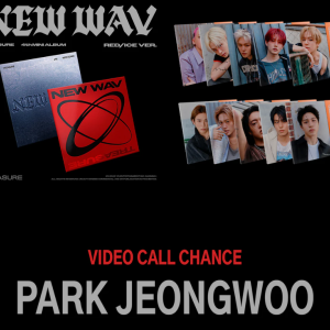1:1 VIDEO CALL EVENT -PARK JEONGWOO] TREASURE - New Wav - 4th mini album