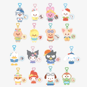 STRAY KIDS - SKZOO X SANRIO CHARACTERS OFFICIAL MD 10CM PLUSH MINI PICKET VER- pre-order