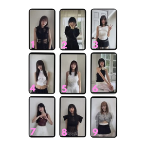 TWICE - PHOTOCARD OFICIAL - STRATEGY POB STEP 3 (NEGRO)