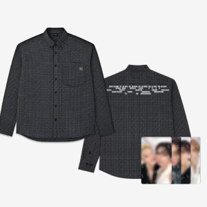 STRAY KIDS - CHECK SHIRT - RUN IT SEOUL MD- PRE-ORDER