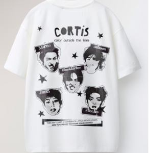 CORTIS- CAMISETA COLORS OUTSIDE THE LINES