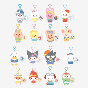 STRAY KIDS - SKZOO X SANRIO CHARACTERS OFFICIAL MD 10CM PLUSH MINI PICKET VER- pre-order