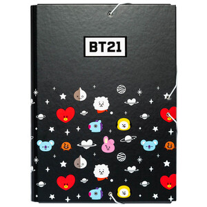 BT21 - Pasta com abas